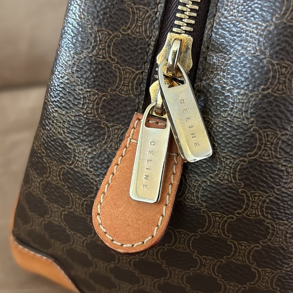 CELINE Macadam leather handbag - Picture 3 of 10